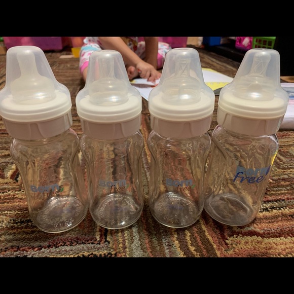 born free glass bottles